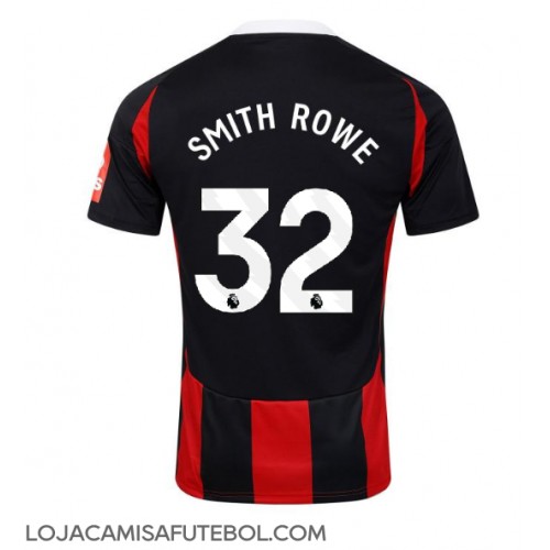 Camisa de Futebol Fulham Emile Smith Rowe #32 Equipamento Secundário 2024-25 Manga Curta